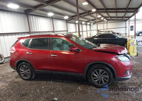 2016 Nissan Rogue Sl z USA, uszkodzony, nr VIN 5N1AT2MT5GC915491